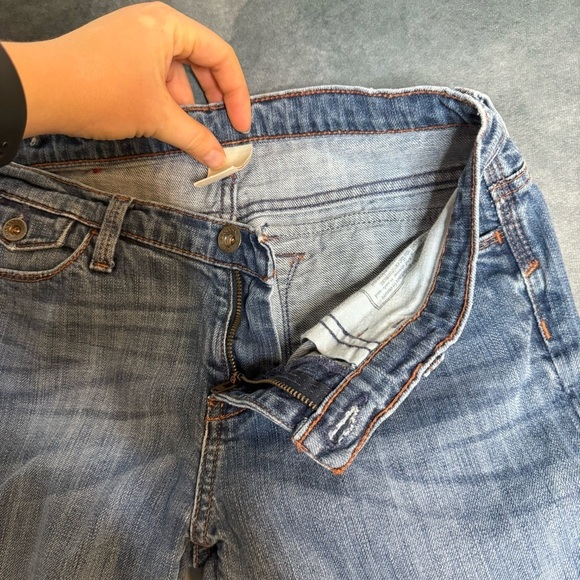 Banana Republic Jeans Women Size 26 Skinny Vintage Low Rise Blue Denim 28X25 - Picture 11 of 16